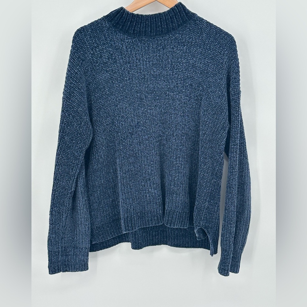 Time and Tru Dark Blue Women's Sweater Size XL Long Sleeve Round Neck Pullover